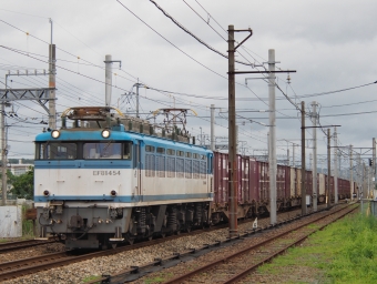 JR貨物 国鉄EF81形電気機関車 EF811-454 鉄道フォト・写真 by FM-805Dさん 新栄町駅 (福岡県)：2021年07月04日08時ごろ