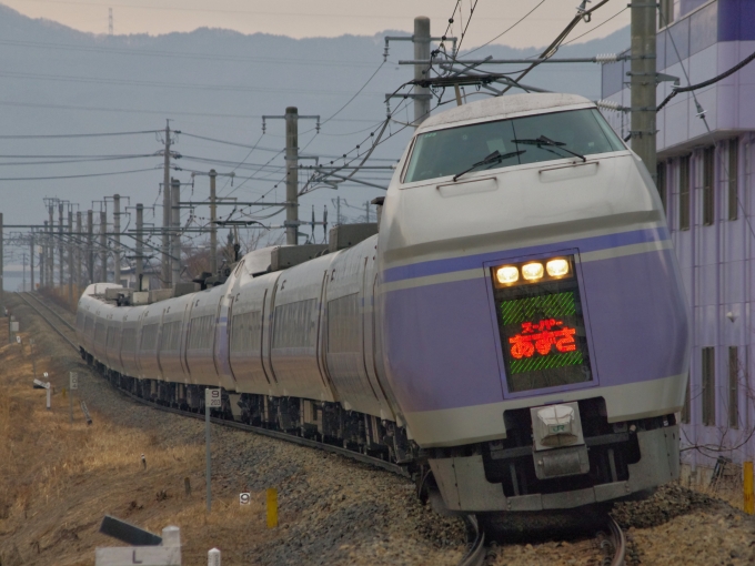 JR東日本E351系電車 スーパーあずさ クハE351-5 下諏訪駅 鉄道フォト