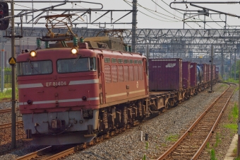 JR貨物 国鉄EF81形電気機関車 EF81-404 鉄道フォト・写真 by FM-805Dさん 茨木駅：2015年08月01日14時ごろ
