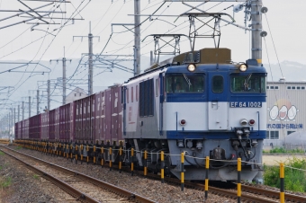 JR貨物 国鉄EF64形電気機関車 EF64-1002 鉄道フォト・写真 by FM-805Dさん 清音駅 (JR)：2013年06月10日09時ごろ