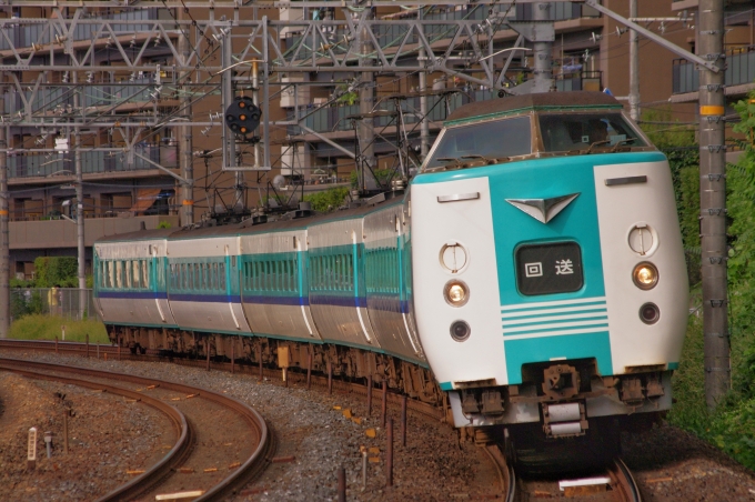 鉄道フォト・写真：JR西日本 国鉄381系電車 山崎駅 (京都府) 鉄道フォト・写真 by FM-805Dさん - 撮影日 2015/09/26 08:10