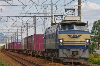 JR貨物 国鉄EF66形電気機関車 EF66-27 鉄道フォト・写真 by FM-805Dさん 袋井駅：2015年10月17日12時ごろ