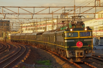JR西日本 国鉄EF81形電気機関車 特別なトワイライトエクスプレス EF81-113 鉄道フォト・写真 by FM-805Dさん 岸辺駅：2015年07月14日18時ごろ