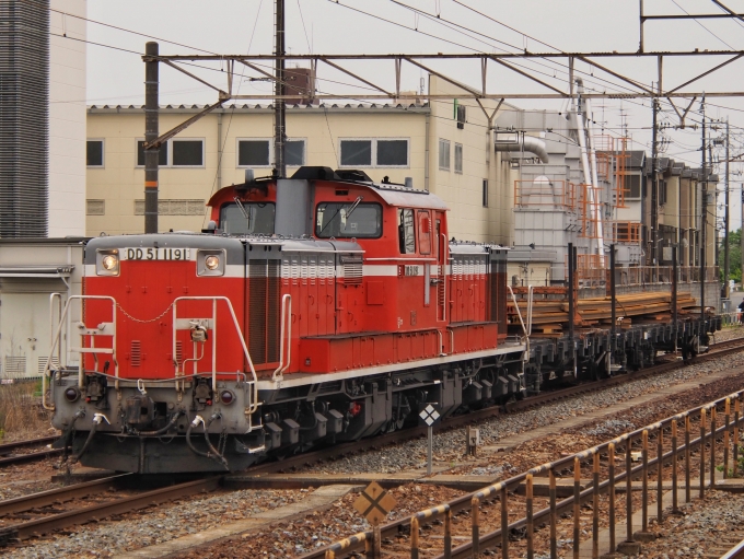 JR西日本 国鉄DD51形ディーゼル機関車 DD51-1191 鉄道フォト・写真 by FM-805Dさん 向日町駅：2021年05月08日14時ごろ
