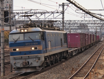 JR貨物 EF510形 EF510-506 鉄道フォト・写真 by FM-805Dさん 茨木駅：2023年02月04日14時ごろ