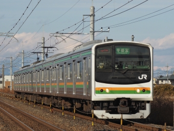 JR東日本 クハ204形 クハ204-607 鉄道フォト・写真 by FM-805Dさん 氏家駅：2020年12月27日13時ごろ