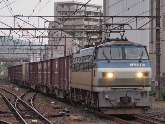 JR貨物 国鉄EF66形電気機関車 EF66-118 鉄道フォト・写真 by FM-805Dさん 高槻駅：2021年05月20日05時ごろ