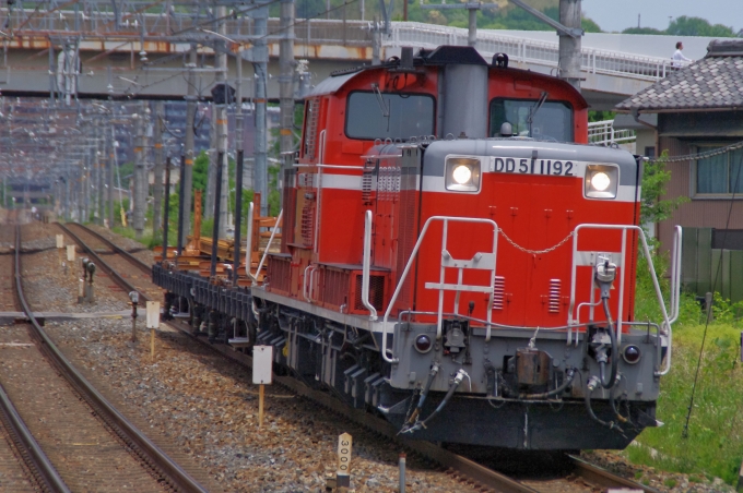 JR西日本 国鉄DD51形ディーゼル機関車 DD51-1192 鉄道フォト・写真 by FM-805Dさん 島本駅：2012年05月13日11時ごろ