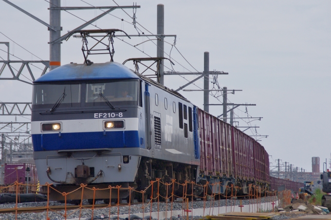 JR貨物 EF210形 EF210-8 鉄道フォト・写真 by FM-805Dさん 千里丘駅：2012年06月03日14時ごろ