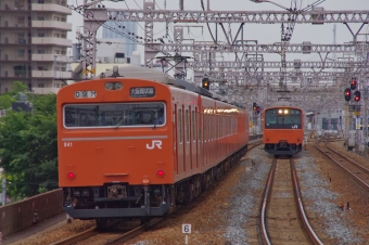 JR西日本 クハ103形 クハ103-841 鉄道フォト・写真 by FM-805Dさん 野田駅 (JR)：2012年06月23日11時ごろ