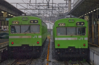 JR西日本 クハ103形 クハ103-185 鉄道フォト・写真 by FM-805Dさん 京都駅 (JR)：2012年07月01日12時ごろ