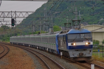 JR貨物 EF210形 EF210-15 鉄道フォト・写真 by FM-805Dさん 島本駅：2012年06月02日05時ごろ