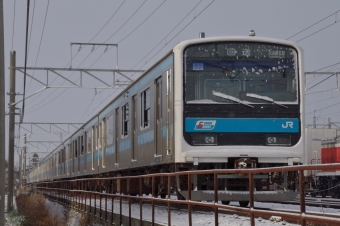 JR東日本209系電車 鉄道フォト・写真 by FM-805Dさん 北長野駅：2011年01月10日07時ごろ