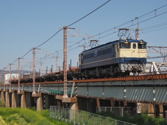 JR西日本 国鉄EF65形電気機関車 梅小路配給 EF65-1135 鉄道フォト・写真 by FM-805Dさん 桂川駅 (京都府)：2023年04月22日14時ごろ