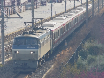 JR貨物 国鉄EF66形電気機関車 EF66-107 鉄道フォト・写真 by FM-805Dさん 岸辺駅：2019年03月16日15時ごろ