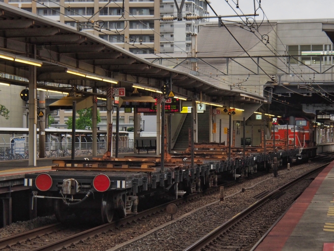 JR西日本 国鉄チキ7000形貨車 鉄道フォト・写真 by FM-805Dさん 尼崎駅 (JR)：2023年05月25日05時ごろ