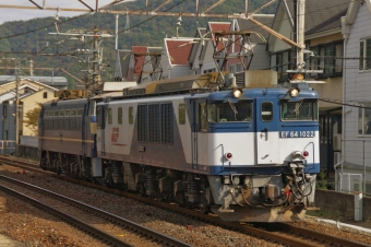 JR貨物 国鉄EF64形電気機関車 EF64-1022 鉄道フォト・写真 by FM-805Dさん 山科駅 (JR)：2015年10月31日13時ごろ
