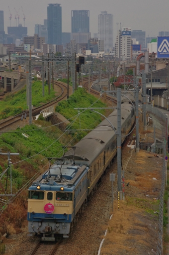 JR西日本 国鉄EF65形電気機関車 特別なトワイライトエクスプレス EF65-1135 鉄道フォト・写真 by FM-805Dさん 加島駅：2015年11月07日10時ごろ