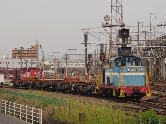 JFEスチール東福山 DD40形ディーゼル機関車 DD401 東福山駅 鉄道