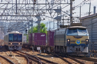 JR貨物 EF66形 EF66 27 鉄道フォト・写真 by FM-805Dさん 尼崎駅 (JR)：2013年09月28日11時ごろ