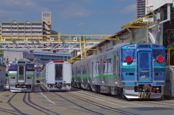 JR北海道733系電車 鉄道フォト・写真 by FM-805Dさん 兵庫駅：2013年09月28日13時ごろ