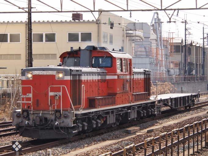 JR西日本 国鉄DD51形ディーゼル機関車 米原訓練 DD51-1191 向日町駅 