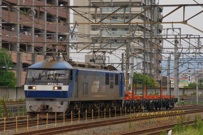 JR貨物 EF210形 EF210-106 鉄道フォト・写真 by FM-805Dさん 千里丘駅：2017年09月24日14時ごろ