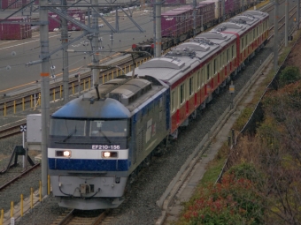 JR貨物 EF210形 EF210-156 鉄道フォト・写真 by FM-805Dさん 岸辺駅：2018年01月28日14時ごろ