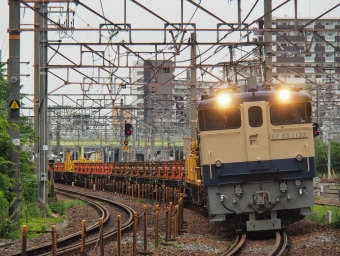 JR西日本 国鉄EF65形電気機関車 岡山工臨 EF65-1132 鉄道フォト・写真 by FM-805Dさん 新大阪駅 (JR)：2023年07月01日15時ごろ