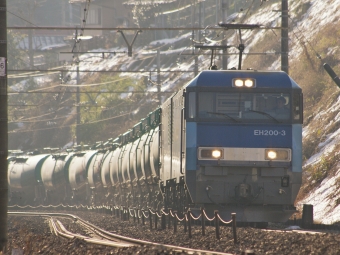 JR貨物 EH200形 EH200-3 鉄道フォト・写真 by FM-805Dさん 大月駅 (JR)：2018年02月10日08時ごろ
