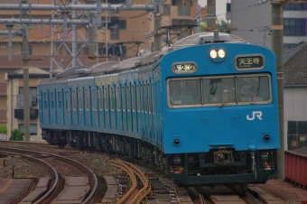 JR西日本 クハ103形 クハ103-149 鉄道フォト・写真 by FM-805Dさん 津久野駅：2015年05月09日07時ごろ