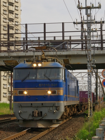 JR貨物 EF510形 EF510-507 鉄道フォト・写真 by FM-805Dさん 彦根駅 (JR)：2015年05月31日16時ごろ