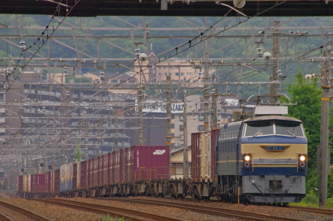 JR貨物 国鉄EF66形電気機関車 EF66-27 鉄道フォト・写真 by FM-805Dさん 島本駅：2015年06月14日12時ごろ