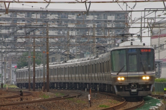 JR西日本223系電車 鉄道フォト・写真 by FM-805Dさん 岸辺駅：2015年05月16日14時ごろ