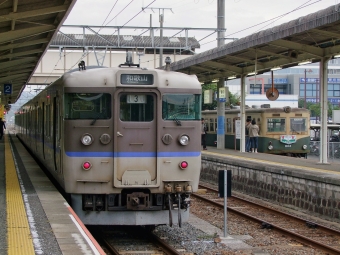 JR西日本 国鉄113系電車 鉄道フォト・写真 by FM-805Dさん 御坊駅 (JR)：2009年10月24日11時ごろ