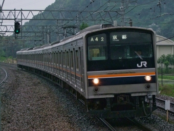 JR西日本 国鉄205系電車 鉄道フォト・写真 by FM-805Dさん 島本駅：2011年06月08日05時ごろ
