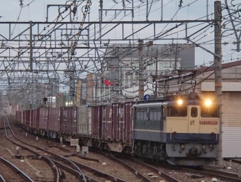 JR貨物 国鉄EF65形電気機関車 EF65-2080 鉄道フォト・写真 by FM-805Dさん 尼崎駅 (JR)：2023年11月12日16時ごろ