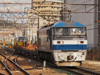JR貨物 EF210形 EF210-102 鉄道フォト・写真 by FM-805Dさん 高槻駅：2023年12月23日14時ごろ