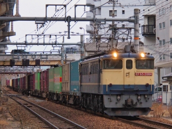 JR貨物 国鉄EF65形電気機関車 EF65-2084 鉄道フォト・写真 by FM-805Dさん 新大阪駅 (JR)：2024年02月03日16時ごろ