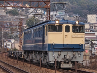 JR西日本 国鉄EF65形電気機関車 EF65-1126 鉄道フォト・写真 by FM-805Dさん 尾道駅：2024年02月11日16時ごろ