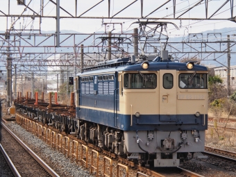 JR西日本 国鉄EF65形電気機関車 梅小路配給 EF65-1132 鉄道フォト・写真 by FM-805Dさん 西大路駅：2024年02月17日12時ごろ