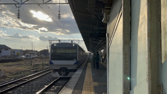 JR東日本 鉄道フォト・写真 by エビふりゃぁさん 下館駅 (JR)：2022年10月29日15時ごろ