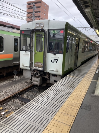 JR東日本 キハ112形 キハ112-208 鉄道フォト・写真 by 南武線沿線民さん ：2022年10月10日15時ごろ