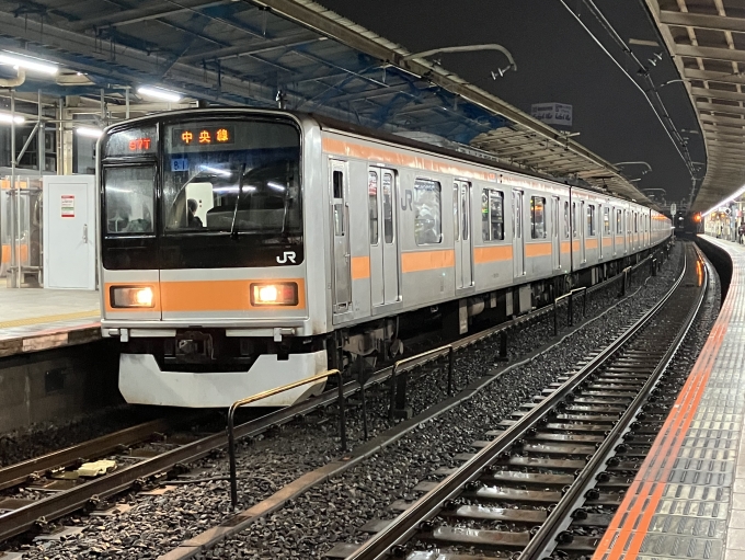 鉄道フォト・写真：JR東日本209系電車 吉祥寺駅 (JR) 鉄道フォト・写真 by みたかさん - 撮影日 2022/10/13 20:00