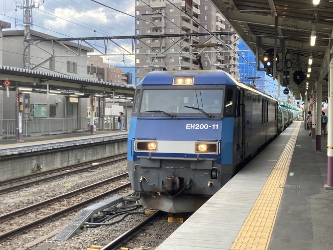 鉄道フォト・写真：JR貨物EH200形電気機関車 EH200-11 甲府駅 鉄道フォト・写真 by (≧д≦)さん - 撮影日 2024/07/24 16:23