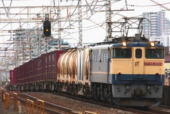 JR貨物 国鉄EF65形電気機関車 鉄道フォト・写真 by ikさん 小岩駅：2022年07月14日11時ごろ