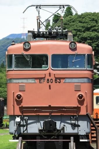 国鉄EF80形電気機関車 鉄道フォト・写真 by ikさん 横川駅 (群馬県)：2022年08月02日11時ごろ