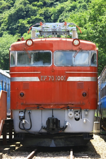 国鉄EF70形電気機関車 鉄道フォト・写真 by ikさん 横川駅 (群馬県)：2022年08月02日11時ごろ