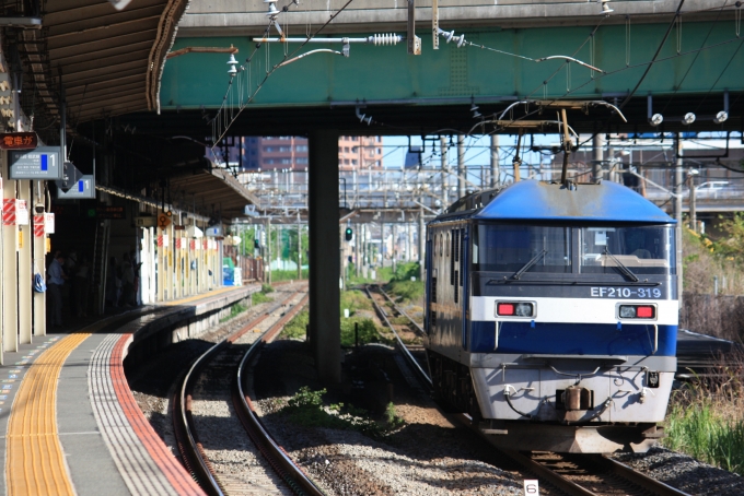 JR貨物 EF210形 EF210-319 鉄道フォト・写真 by ikさん 新川崎駅：2022年07月27日16時ごろ