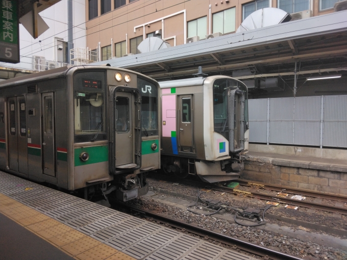 鉄道フォト・写真：JR東日本701系電車 クモハ701-106 仙台駅 (JR) 鉄道フォト・写真 by 仙石線ラブさん - 撮影日 2024/07/14 11:06